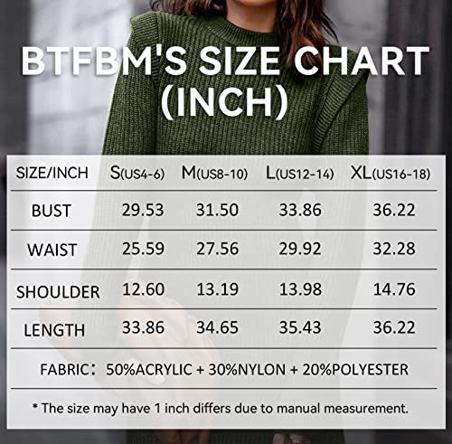 Women Sweater Bodycon Short Dress Long Sleeve Crew Neck Slim Fit Solid Dressy Fall Winter Mini Ribbed Knit Dresses(Solid Dark Coffee, Large)