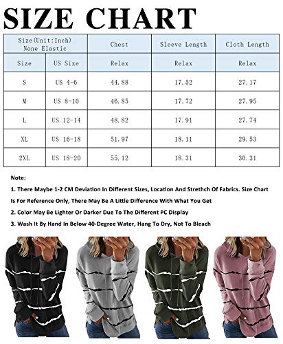 BTFBM Women Sweatshirts Tie Dye Print Striped Color Block Long Sleeve Comfy Loose Soft Casual T Shirts Pullover (S-2XL) (Aztec Print Grey, Small)