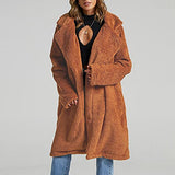 Womens Casual Berber Fleece Quilted Jackets Boyfriend Oversized Long Sleeve Fall Shirts Casual Jacket Coats Button Down