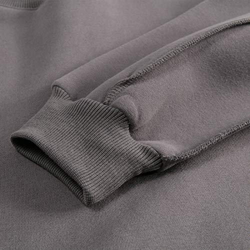 Women Pullover Cropped Hoodies Long Sleeves Sweatshirts Casual Crop Tops for Fall Winter ( Apricot)