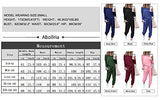 Women's Long Sleeve Loungewear Crewneck Pullover Tops Long Pants Sweatsuits Tracksuits with Pockets Army Green