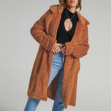 Womens Casual Berber Fleece Quilted Jackets Boyfriend Oversized Long Sleeve Fall Shirts Casual Jacket Coats Button Down