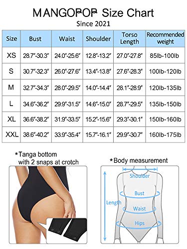 Women's Mock Turtle Neck Long Sleeve Tops Bodysuit Jumpsuit (A Long Sleeve Black)