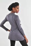 Open Front Belted Cardigan
