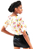 Floral Silk Blouse