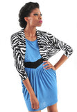 Zebra Dolman Cardigan