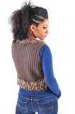 Leopard Fur Vest
