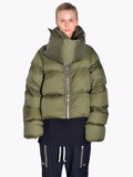 Turtleneck Thick Parkas Quilted Warmth Long Sleeve Winter Cotton-Padded Puffer Bubble Coat Casual Wild Skinny Outwear