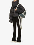 Turtleneck Thick Parkas Quilted Warmth Long Sleeve Winter Cotton-Padded Puffer Bubble Coat Casual Wild Skinny Outwear