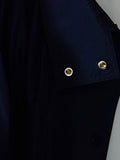 Spring Autumn Extra Long Oversized Green Trench Coat for Women with Big Pockets Drawstring Luxury Designer
