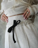 Ensemble sweat à capuche imprimé Nope Not Today et pantalon large