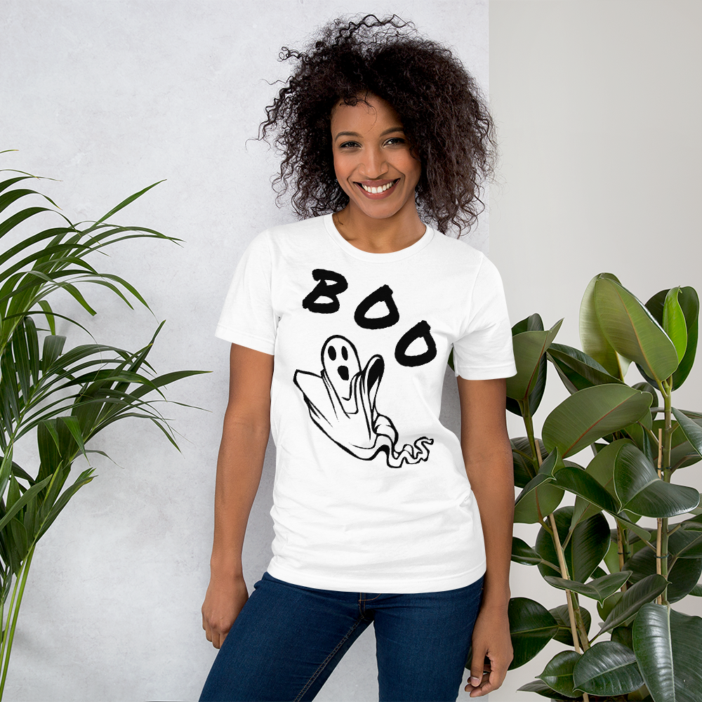 Boo Short-Sleeve Unisex T-Shirt
