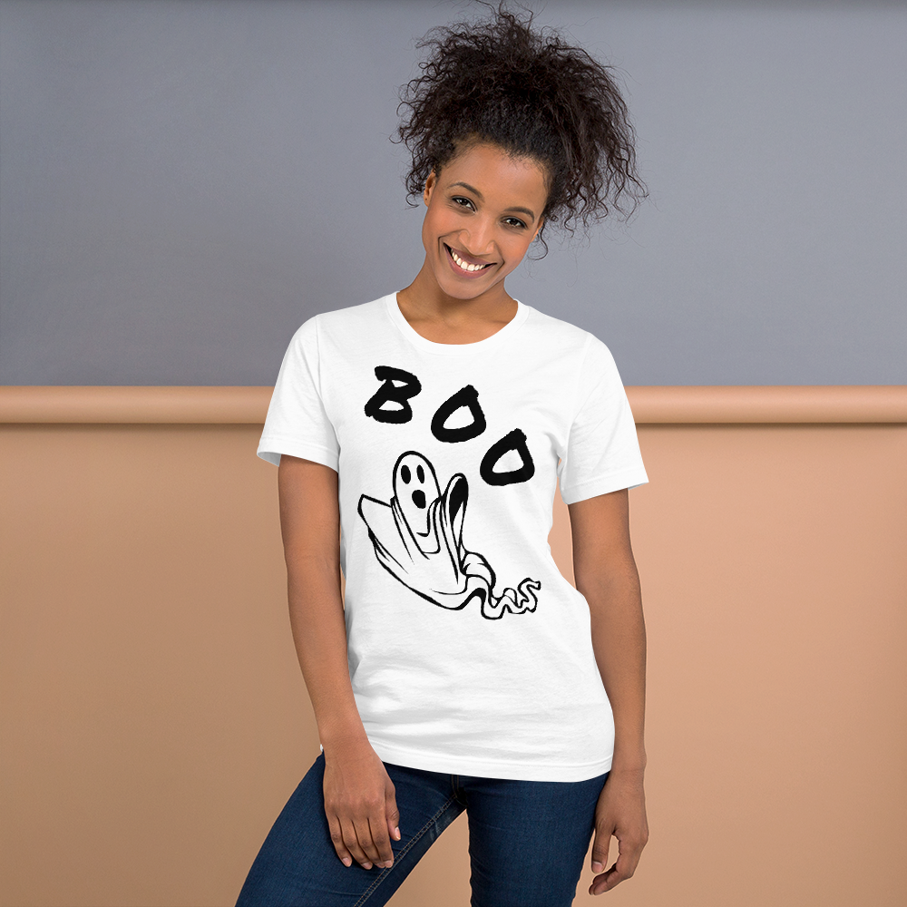 Boo Short-Sleeve Unisex T-Shirt