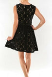 FLORAL CUT OUT LACE DRESS