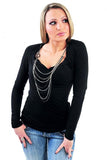 Cowl Necklace Top