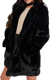 Womens Winter Warm Lapel Faux Fur With Inner Lining & Buttons Coats(upto 3XL)