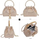 Sparkling Women's Evening Handbags Rhinestone Purse Crossbody Bag Wedding Prom Party Club Purses