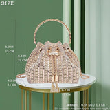 Sparkling Women's Evening Handbags Rhinestone Purse Crossbody Bag Wedding Prom Party Club Purses