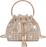 Sparkling Women's Evening Handbags Rhinestone Purse Crossbody Bag Wedding Prom Party Club Purses