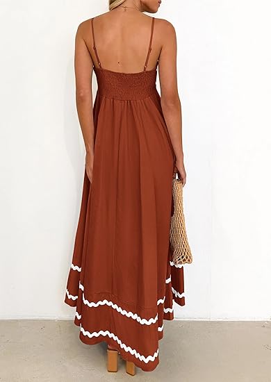 Women's 2026 Summer Flowy Maxi Dress Casual Sleeveless Spaghetti Strap Divahotcouture Women's 2026 Summer Flowy Maxi Dress Casual Sleeveless Spaghetti Strap Divahotcouture