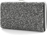 Rhinestone Clutch Purse Bling Evening Bag for Women Formal Dress Wedding Double Sided Diamond Handbag