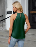 Blooming Jelly Womens Summer Tank Tops Satin Business Dressy Casual Blouses Sleeveless Halter Trendy Work Shirts 2026