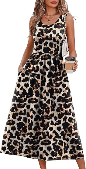 Summer Dresses for Women Flowy Casual Midi Dress Beach Vacation Sundre Divahotcouture Summer Dresses for Women Flowy Casual Midi Dress Beach Vacation Sundre Divahotcouture