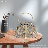 Sparkling Women's Evening Handbags Rhinestone Purse Crossbody Bag Wedding Prom Party Club Purses