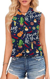Shirt Women Mexican Fiesta Funny Button Down Short Sleeve Mexico Blouse Tops