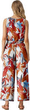 Two Piece Sets for Women Sleeveless Crop Top Wide Leg Pants Sweat Set