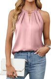 Blooming Jelly Womens Summer Tank Tops Satin Business Dressy Casual Blouses Sleeveless Halter Trendy Work Shirts 2026