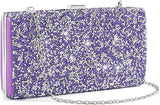 Rhinestone Clutch Purse Bling Evening Bag for Women Formal Dress Wedding Double Sided Diamond Handbag