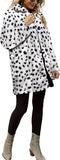 Womens Winter Warm Lapel Faux Fur With Inner Lining & Buttons Coats(upto 3XL)