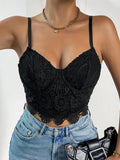 Solid Lace Cami Top