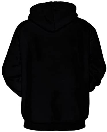 NEWCOSPLAY Unisex Realistic 3D Digital Print Pullover Hoodie Hooded Sweatshirt Astronaut