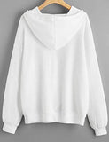 Women's Hoodie Sweatshirts Casual Long Sleeve Pullover Top with Pockets