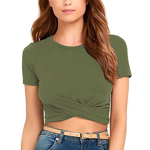 Crop Tops for Teen Girls Long Sleeve Crop Tops for Women Cute Crop Tops  Cropped Long Sleeve Tops for Women (Blue,S,Small) at  Women's Clothing  store
