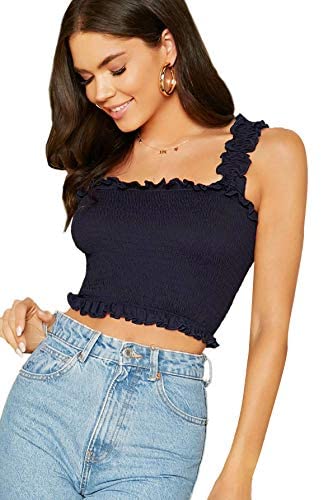 Fancy Solid Crop Camisoles Top at Rs 544.00, Camisole Tops