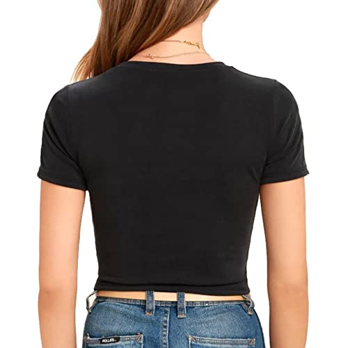 Criss Cross Crop Tops for Women Trendy Short Sleeve Workout Casual Sum –  Divahotcouture
