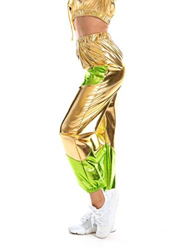 Buy The Pajama Factory Nylon Imported Fabric Metallic Finish Leggings Ankle  Length Bottom Wear for Women's Girls Ladies Online In India At Discounted  Prices
