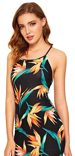 Women's Strappy Backless Summer Evening Party Maxi Dress