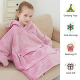 Wearable Blanket Hoodie for Adults Sherpa All Patterns Oversized Sweatshirt Blanket with Pockets
