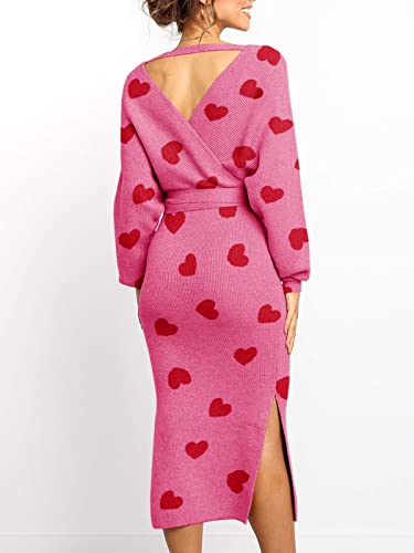 Pink Cheetah Sweater Dress | Entro Brand | Boutique – Très Chic Boutique