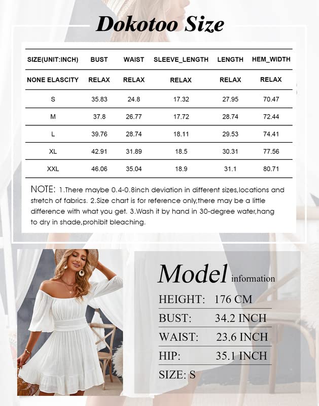 Womens Square Neck Mini Dress Tie Back Lantern Sleeve Summer Dresses Ruffle A-Line Grey Dress Casual Shirred Elastic Waist Sexy